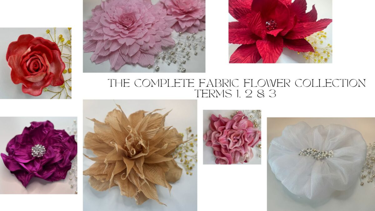 The Complete Fabric Flower Collection – Terms 1, 2 & 3